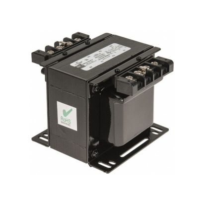 Emerson Electric SolaHD E050 SBE Encapsulated Control Transformer, 120 VAC Secondary, 0.05 kVA Power Rating, 50/60 Hz, 1 Phase
